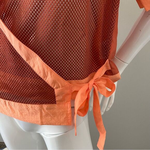 Nike Air Jordan Engineer 23 Lifestyle Mesh Orange Top Women’s Sz XS (DO4… - Picture 9 of 15